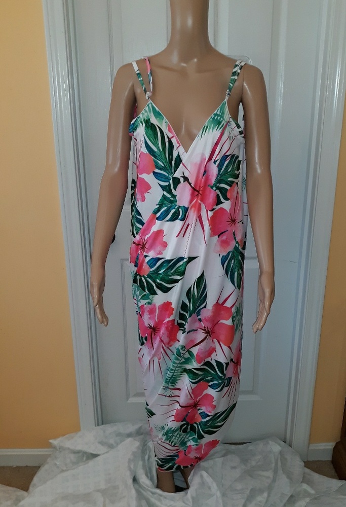 New tropical bathing suit coverup